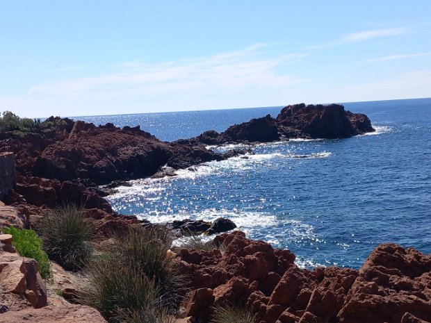 Saint-Raphaël-Côte d'Azur-Frankreich